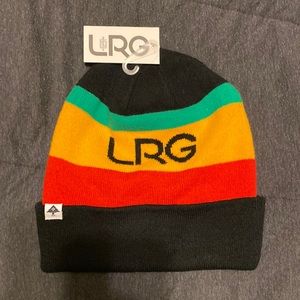 LRG beanie new with tags (Rasta)